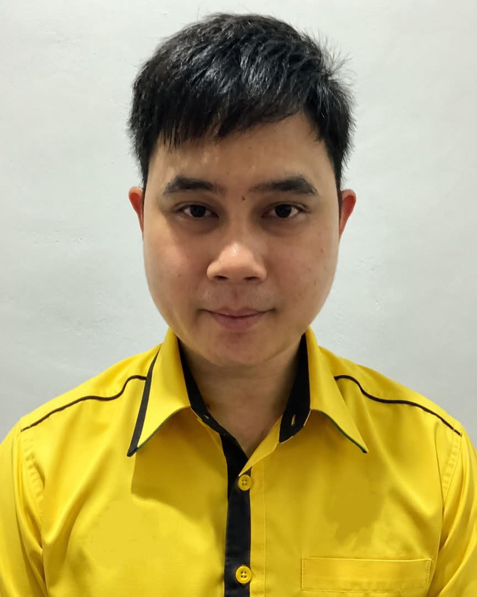 砂人联党都东支部青年团副组织秘书邱光熔。