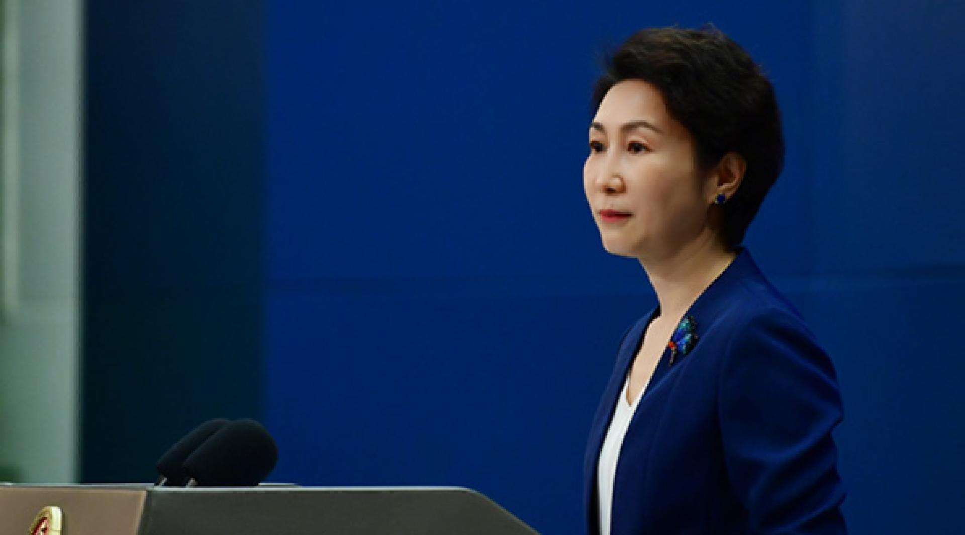 中国外交部发言人毛宁。