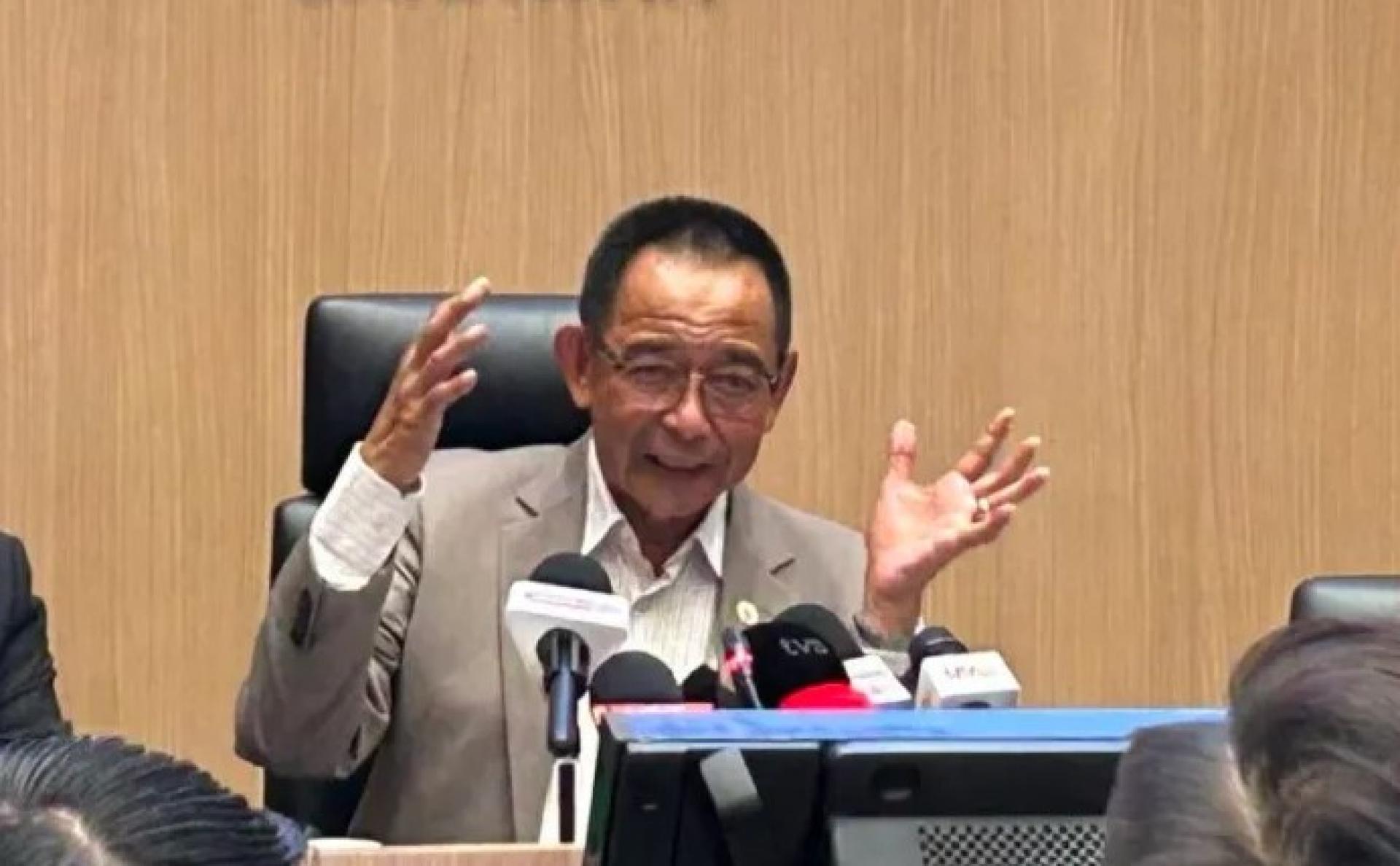 阿都卡林于2026年婆罗洲激流探险联赛新闻发布会后接受媒体访问。